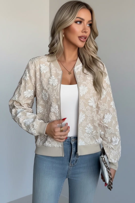 Rosa- Blazer Corto con Corte Ajustado para Mujer